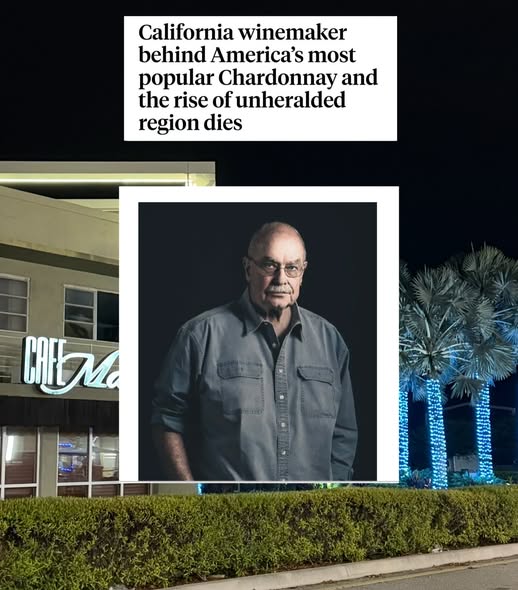 Jed Steele Cafe Maxx Death : California’s Renowned Winemaker Has Died