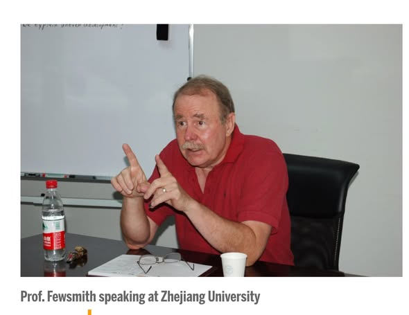 emembering Joe Fewsmith:Boston University’s Frederick S. Pardee School of Global Studies